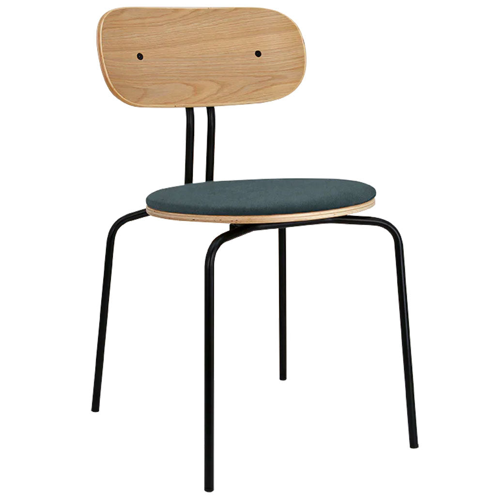 Curious spisebordsstol - Oak/Black - Umage