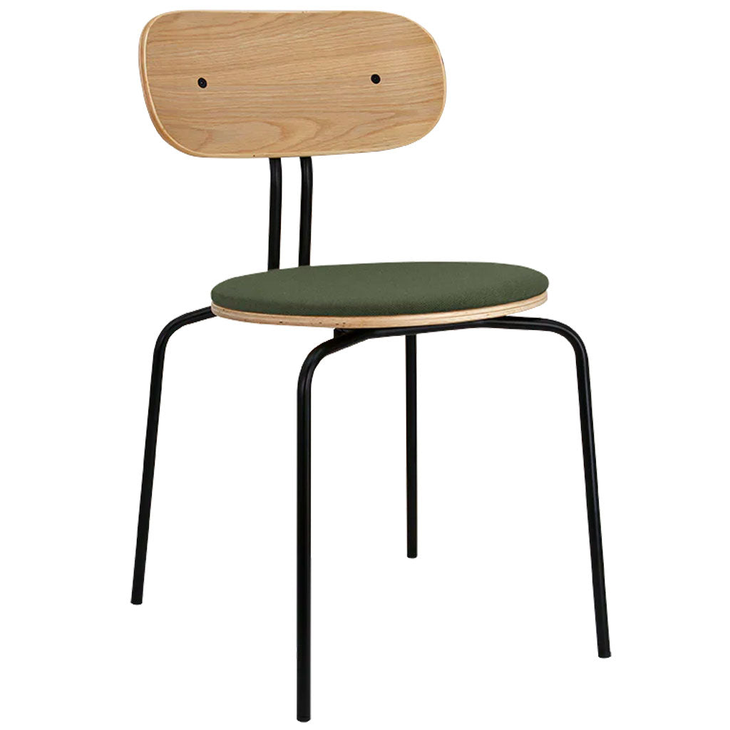 Curious spisebordsstol - Oak/Black - Umage
