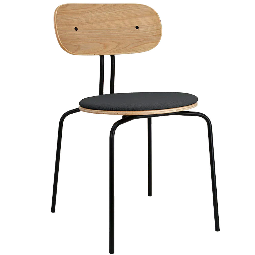 Curious spisebordsstol - Oak/Black - Umage