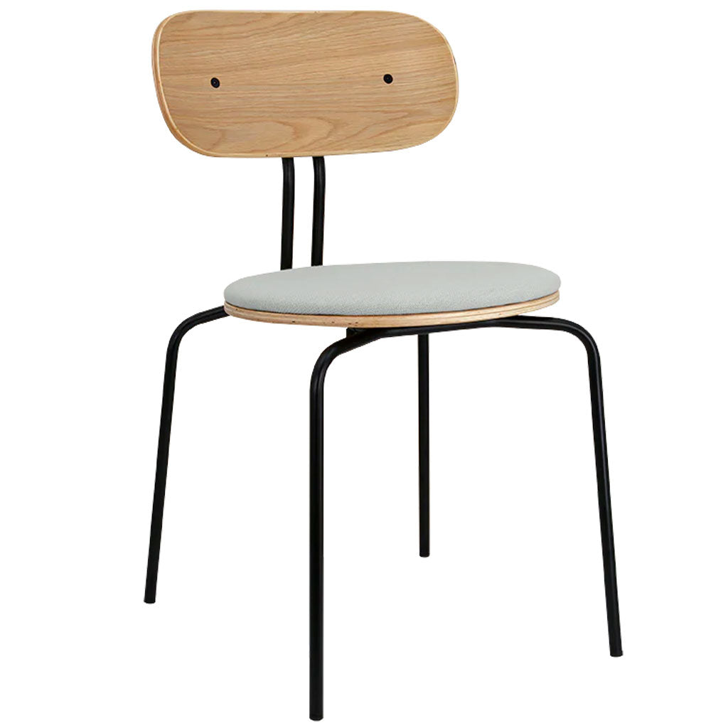 Curious spisebordsstol - Oak/Black - Umage