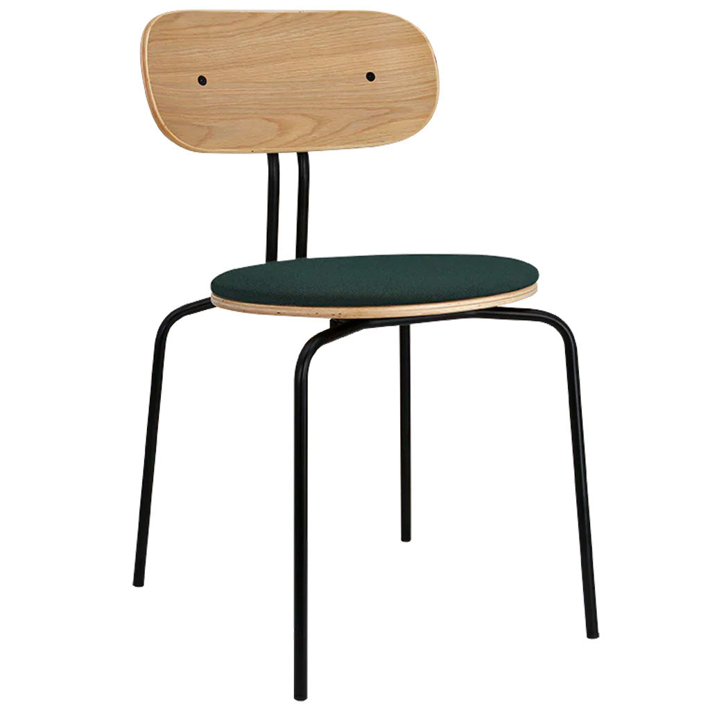 Curious spisebordsstol - Oak/Black - Umage