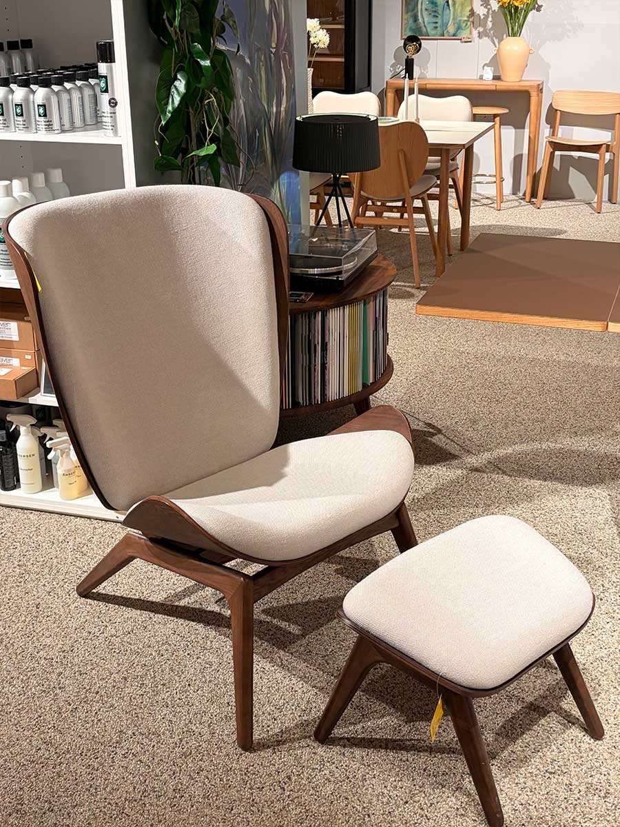 The Reader Lænestol inkl. skammel - Umage (UDSTILLINGSMODEL)