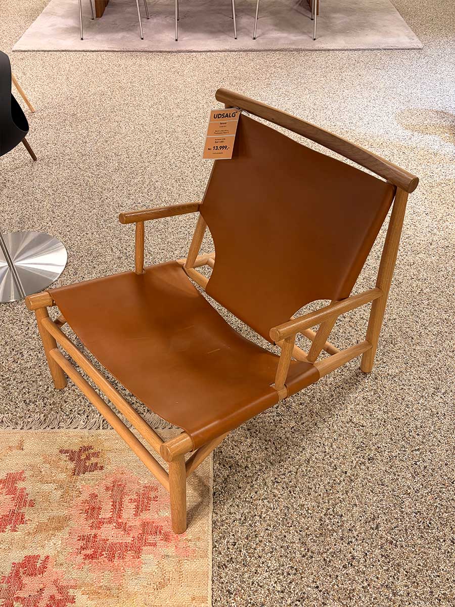 Samurai lænestol - NORR11 (UDSTILLINGSMODEL)