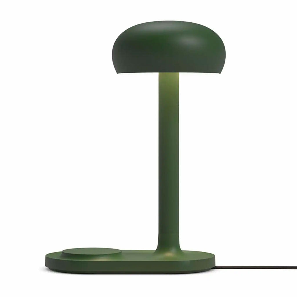 Emendo Bordlampe m/ QI trådløs oplader - Emerald - Eva Solo