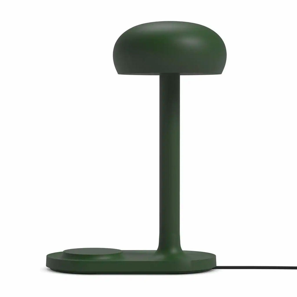 Emendo Bordlampe m/ QI trådløs oplader - Emerald - Eva Solo