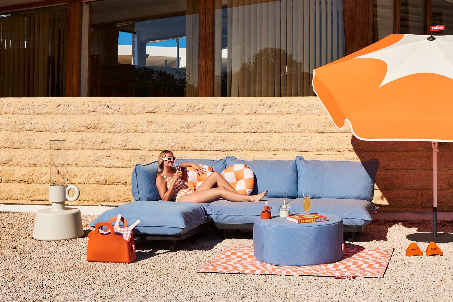 Paletti havesofa - Large - Fatboy