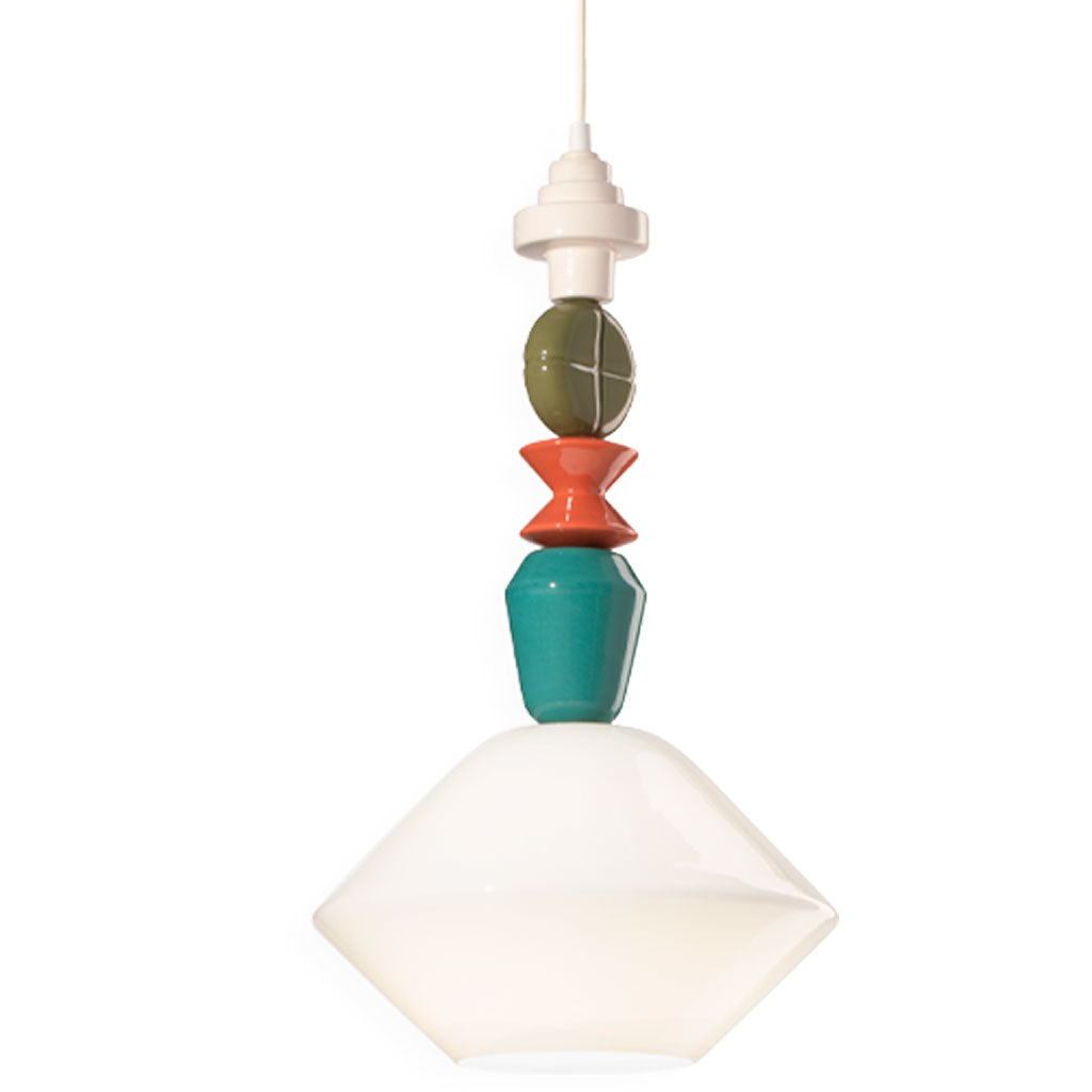 Lariat C2710 Pendel - Hvid - Ferroluce