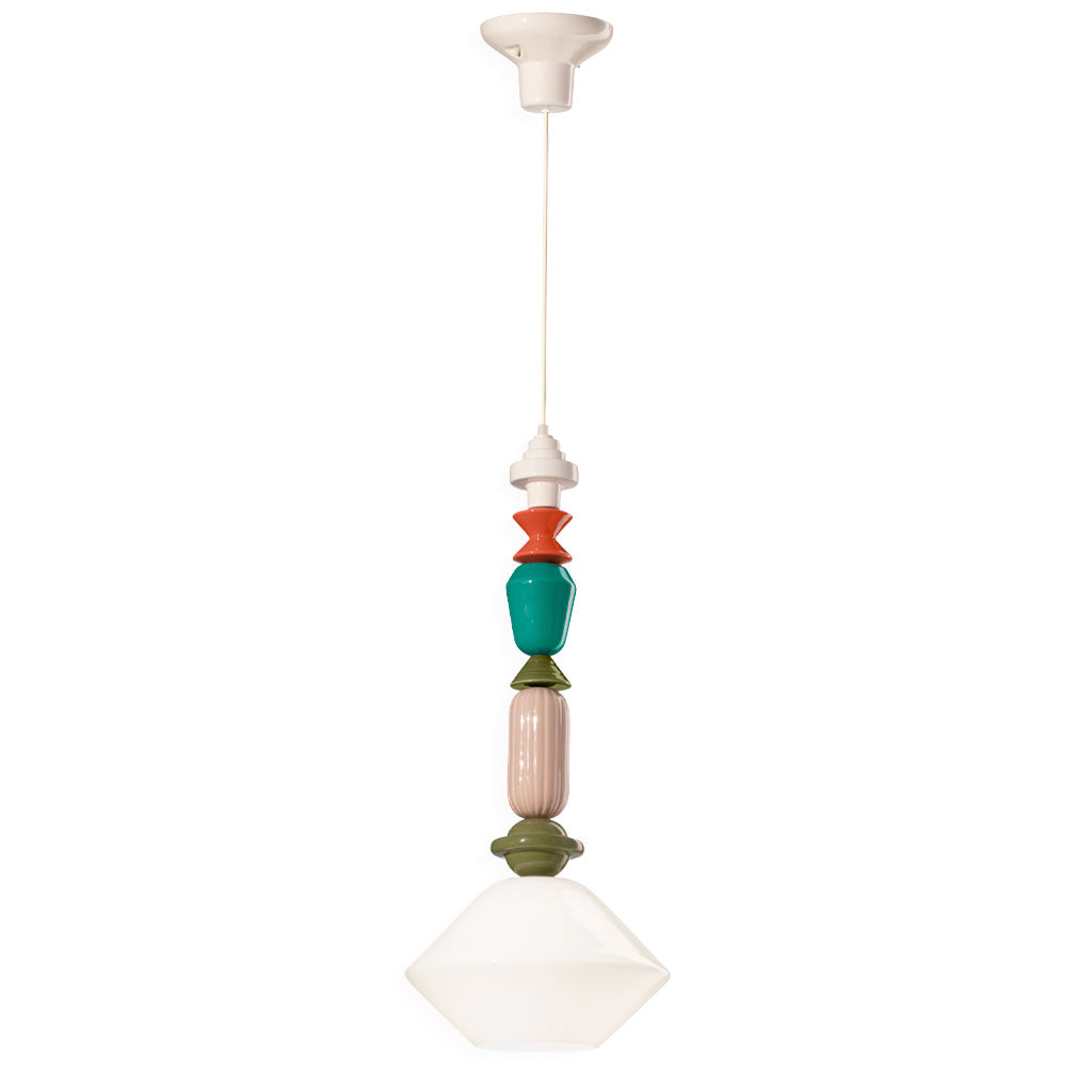 Lariat C2711 Pendel - Hvid - Ferroluce
