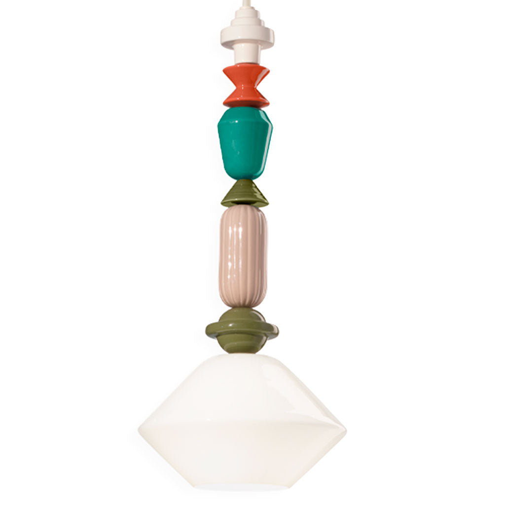 Lariat C2711 Pendel - Hvid - Ferroluce