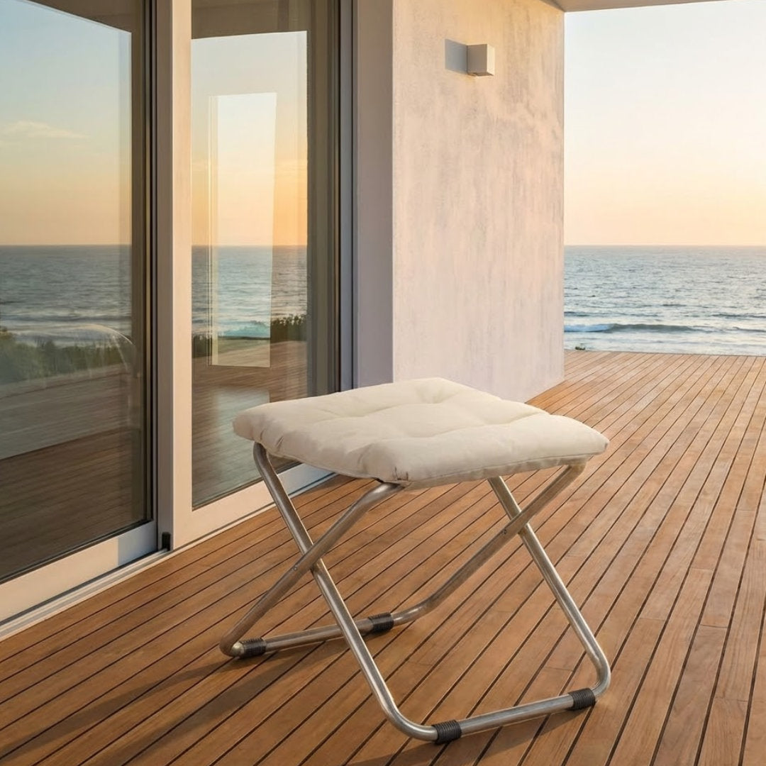 Chico Soft Fodskammel 028S (Beige) - Fiam