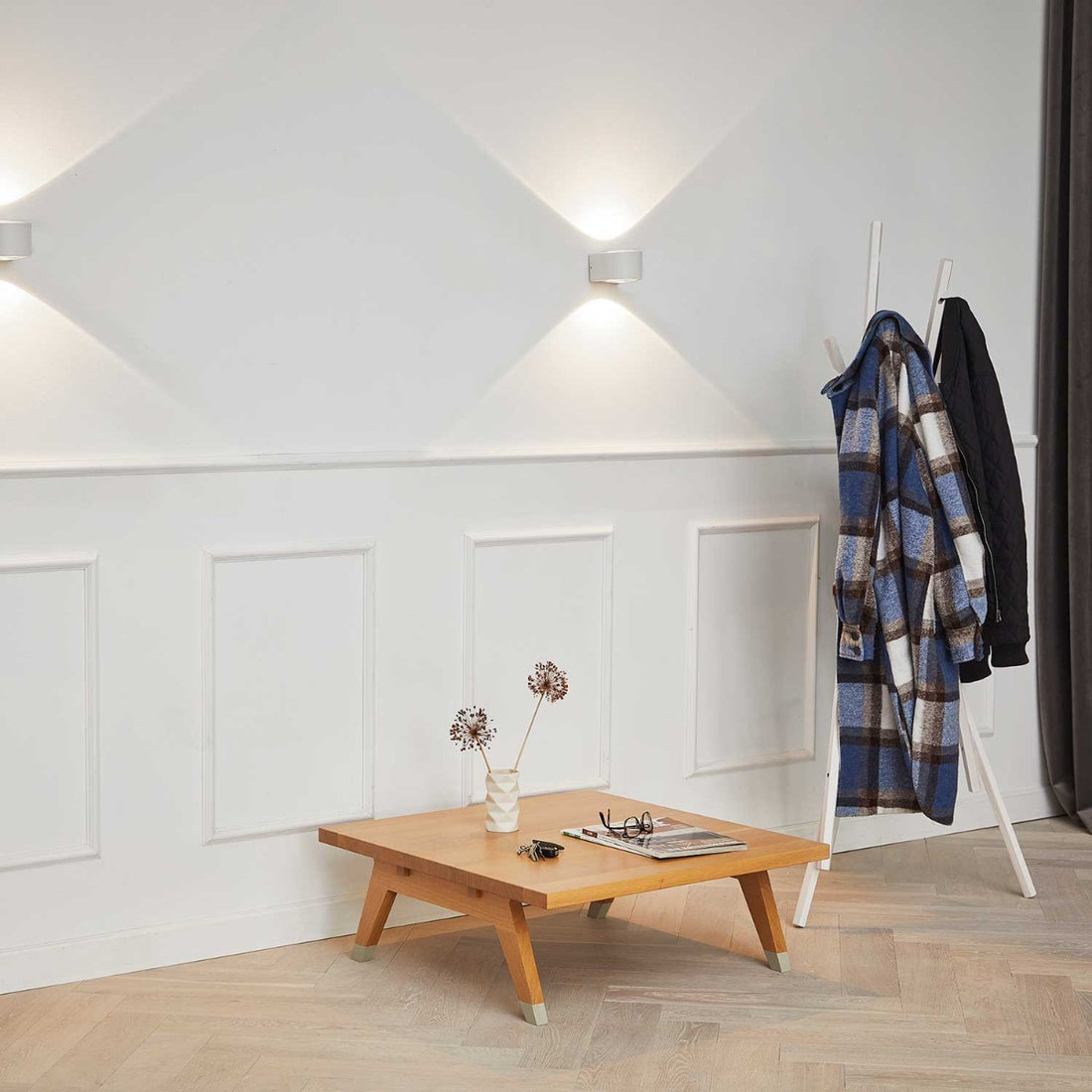 Frey IP65 Væglampe - Hvid - Loom Design