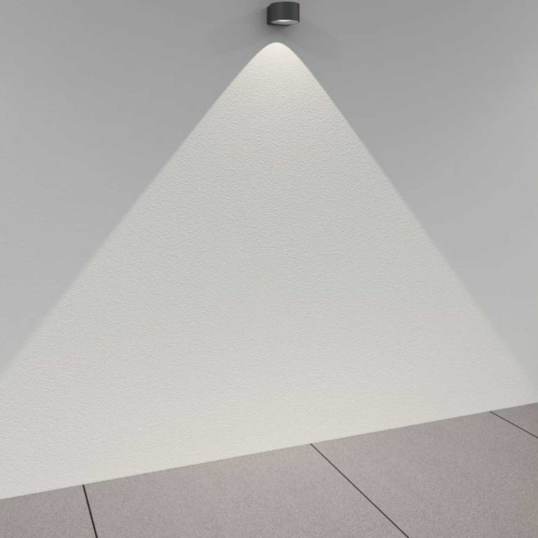 Frey Single IP65 Væglampe - Sort - Loom Design