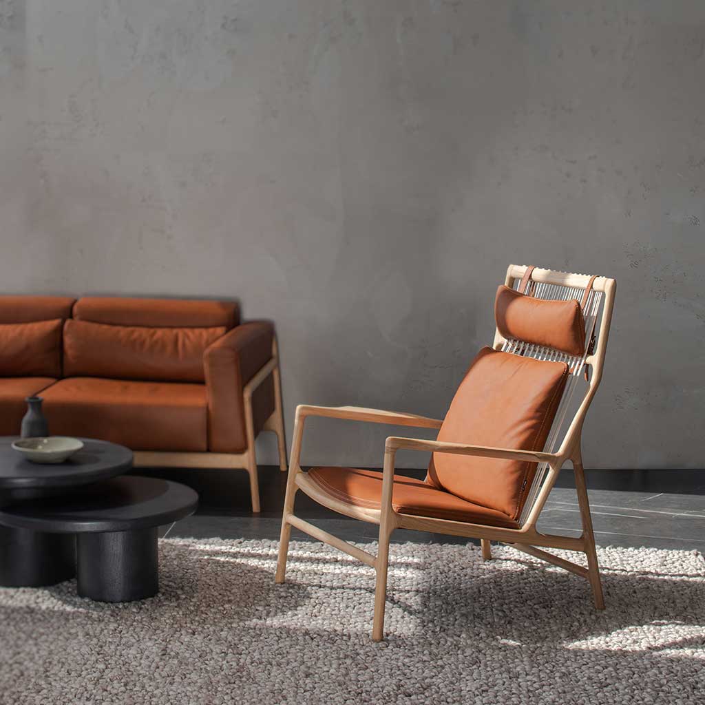 Fawn Dedo lounge chair - Gazzda
