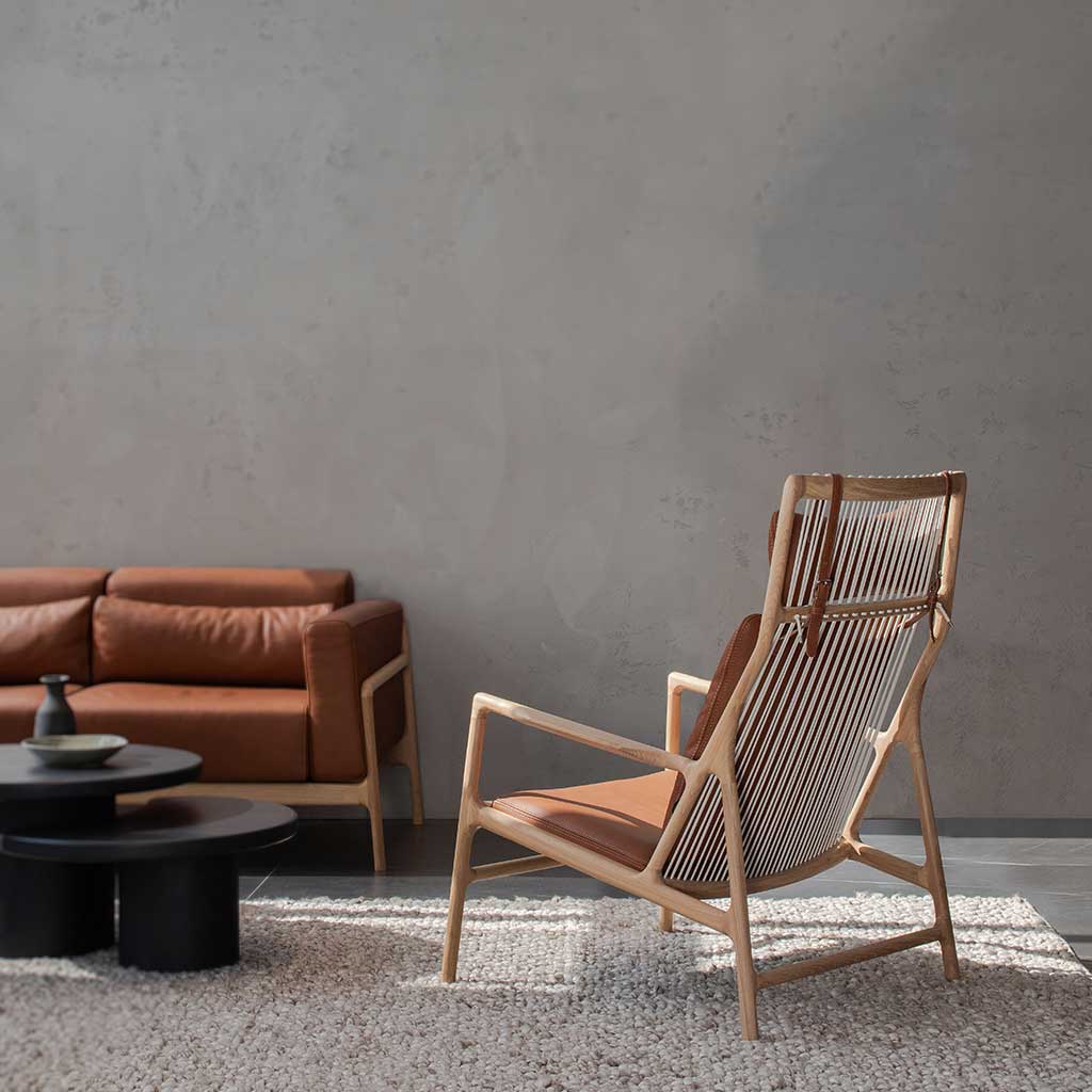 Fawn Dedo lounge chair - Gazzda