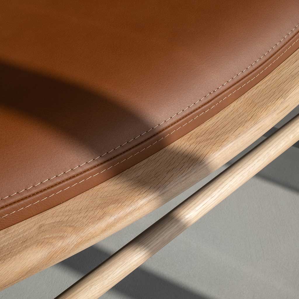 Fawn Dedo lounge chair - Gazzda