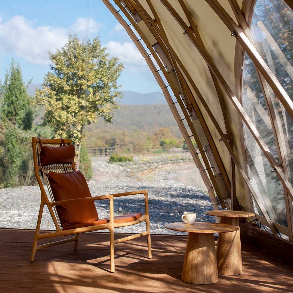 Fawn Dedo lounge chair - Gazzda