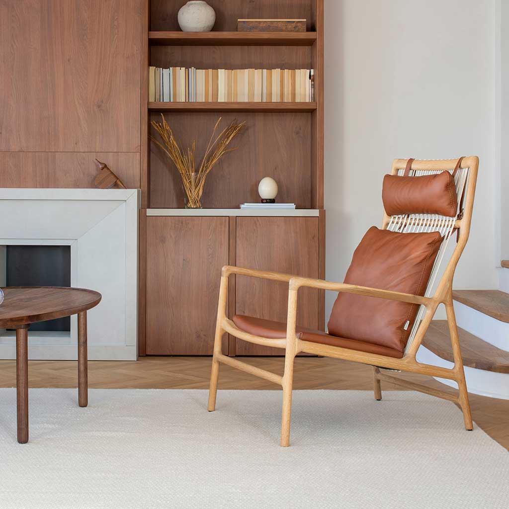 Fawn Dedo lounge chair - Gazzda