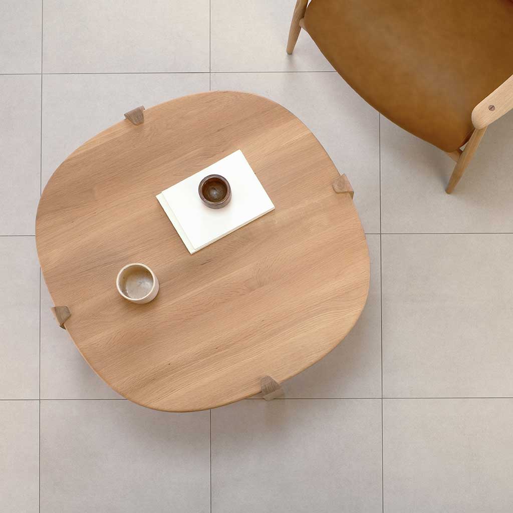 Kulin Sofabord - 100x100 - Gazzda