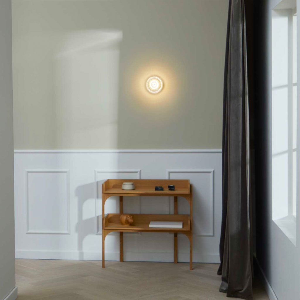 Glow Væglampe - Mat Guld - Loom Design