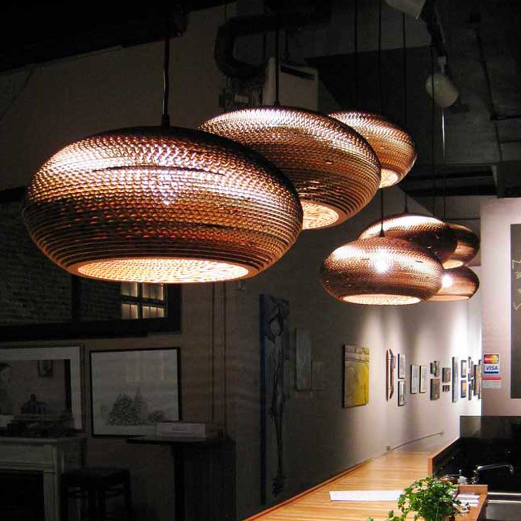 Disc scraplights pendel - Graypants