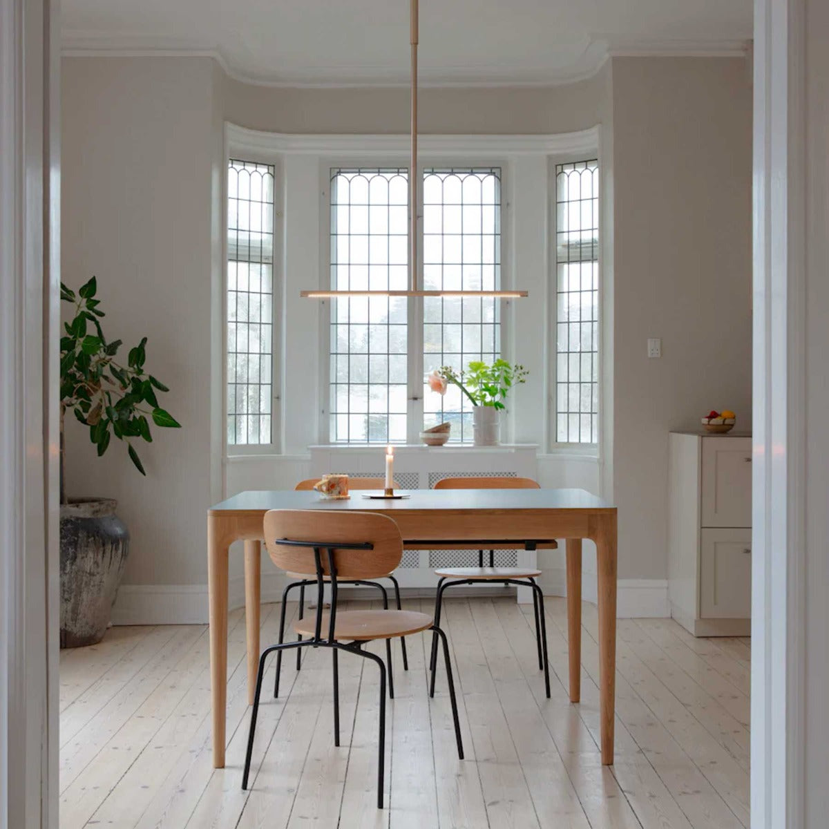 Heart'n'Soul Spisebord - 120 cm - Oak / Cloud Grey - Umage