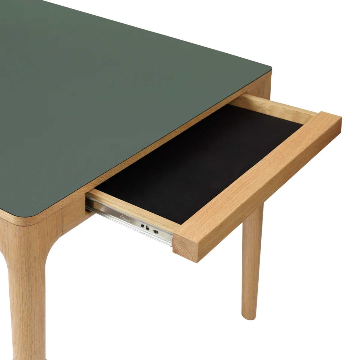 Heart'n'Soul Spisebord - 200 cm - Oak / Moss Green - Umage