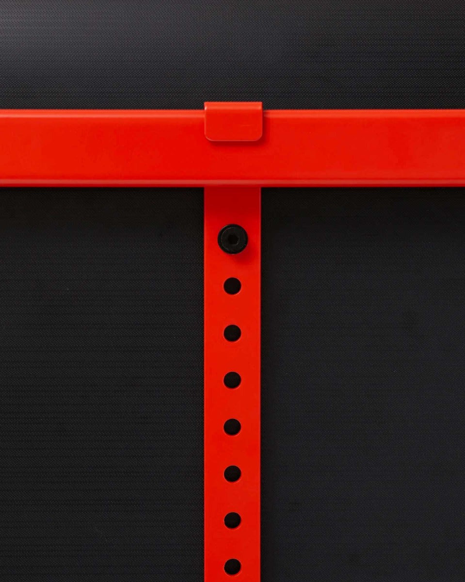 Hopper TV Stander - Blood Orange - Pedestal