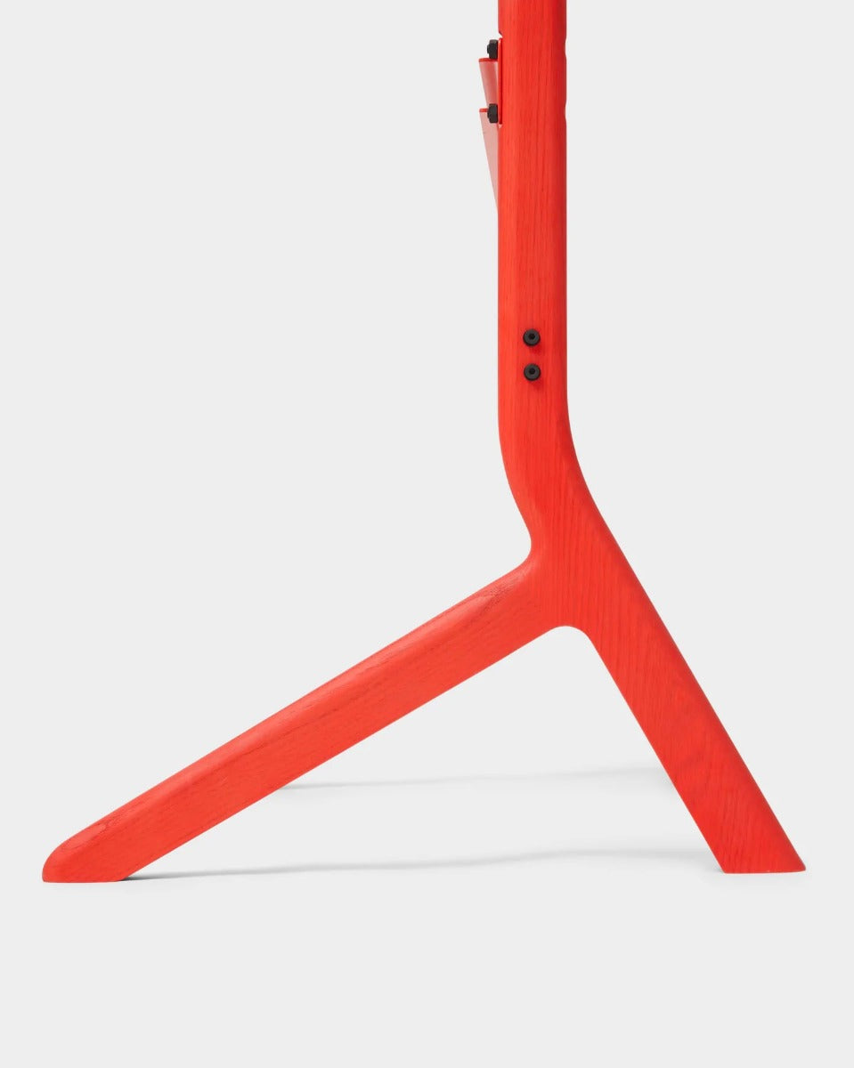 Hopper TV Stander - Blood Orange - Pedestal