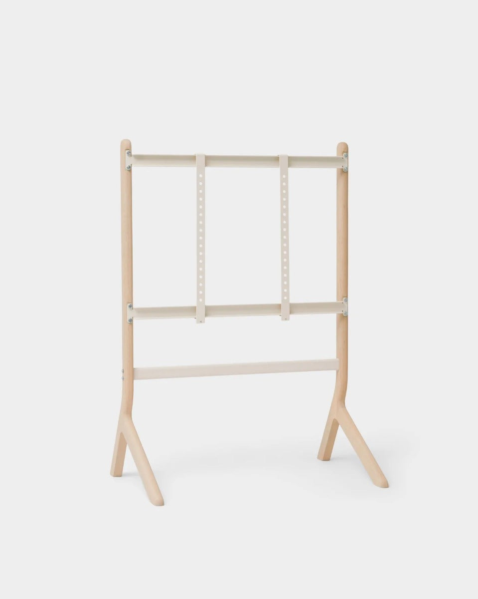 Hopper TV Stander - Light Oak - Pedestal