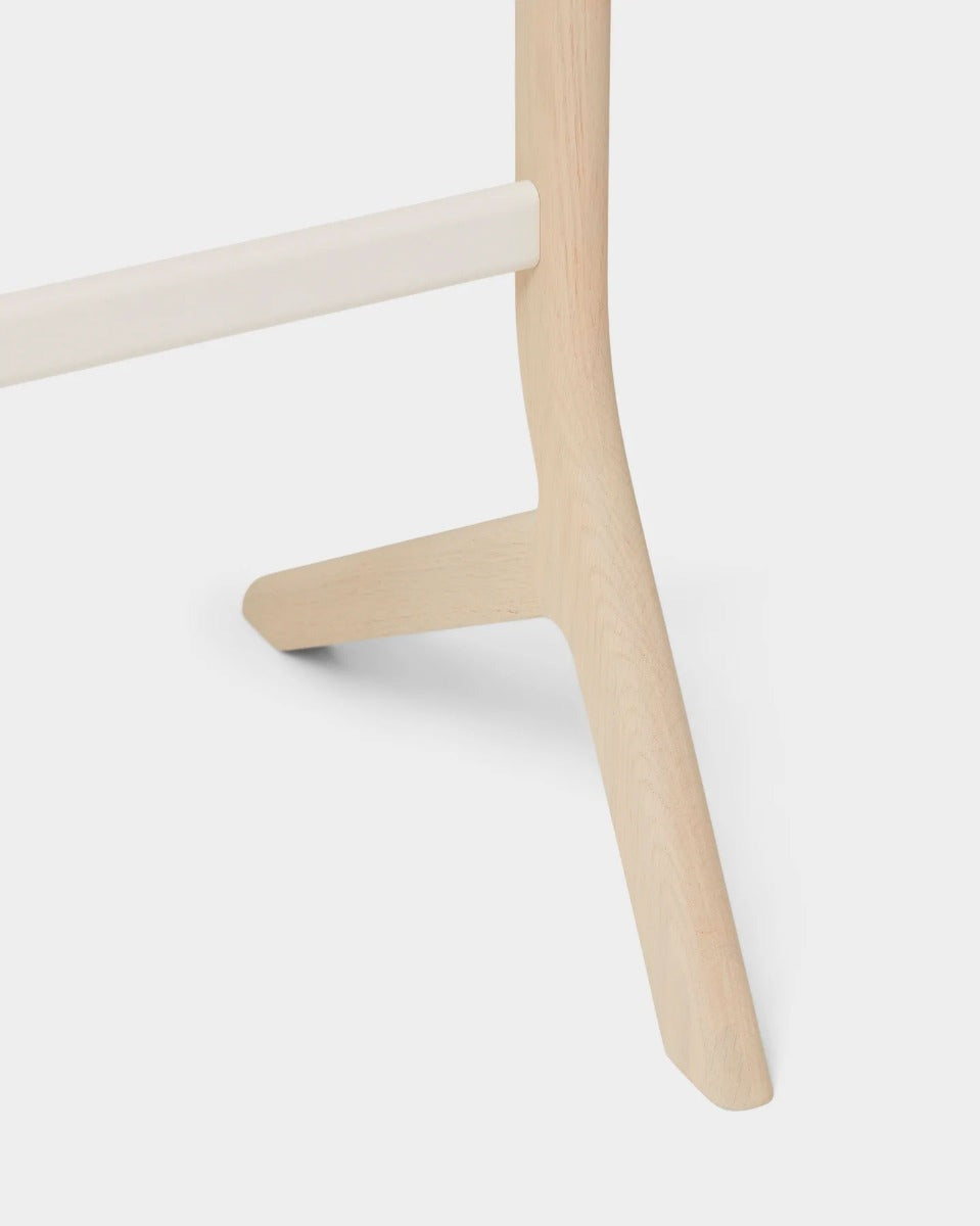 Hopper TV Stander - Light Oak - Pedestal