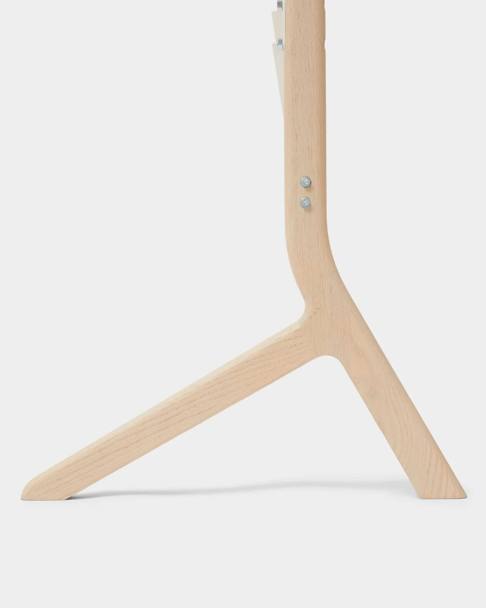Hopper TV Stander - Light Oak - Pedestal