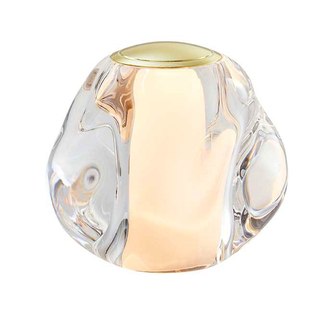 Ice Ball Batteri Bordlampe - Guld - Loom Design