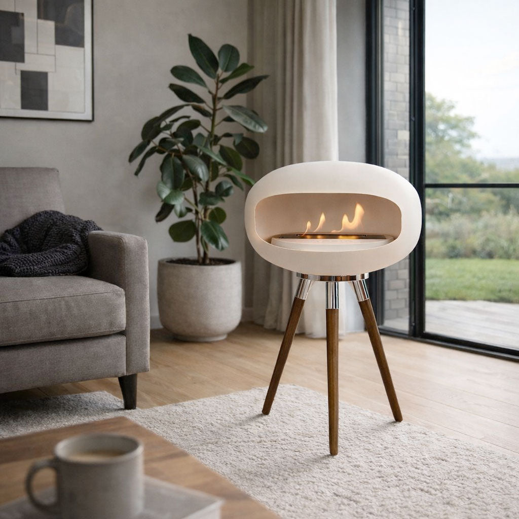 Ovalis Biopejs - Lav - Valnød/Hvid - IGNA