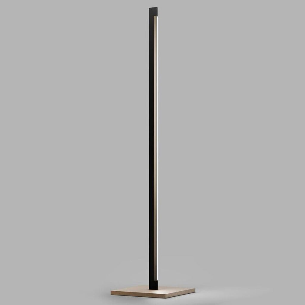 INLAY Gulvlampe F1 - Matt Black / Satin Gold - Light Point / Studio F. A. Porsche