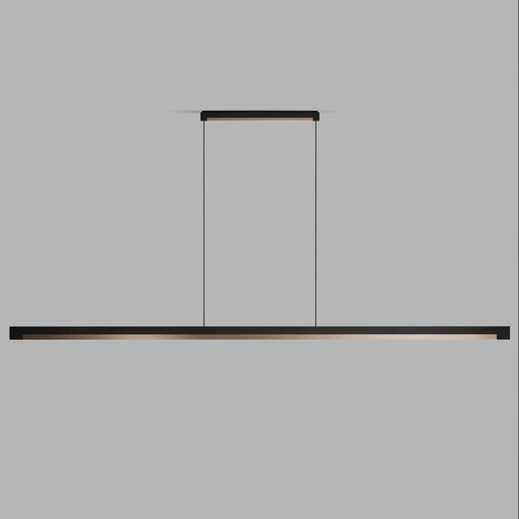 INLAY Pendel - Matt Black / Satin Gold - Light Point / Studio F. A. Porsche