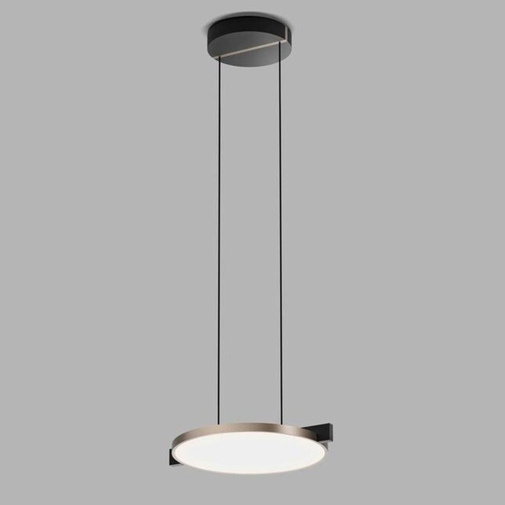 INLAY Pendel S2 Disc SWI - Matt Black / Satin Gold - Light Point / Studio F. A. Porsche