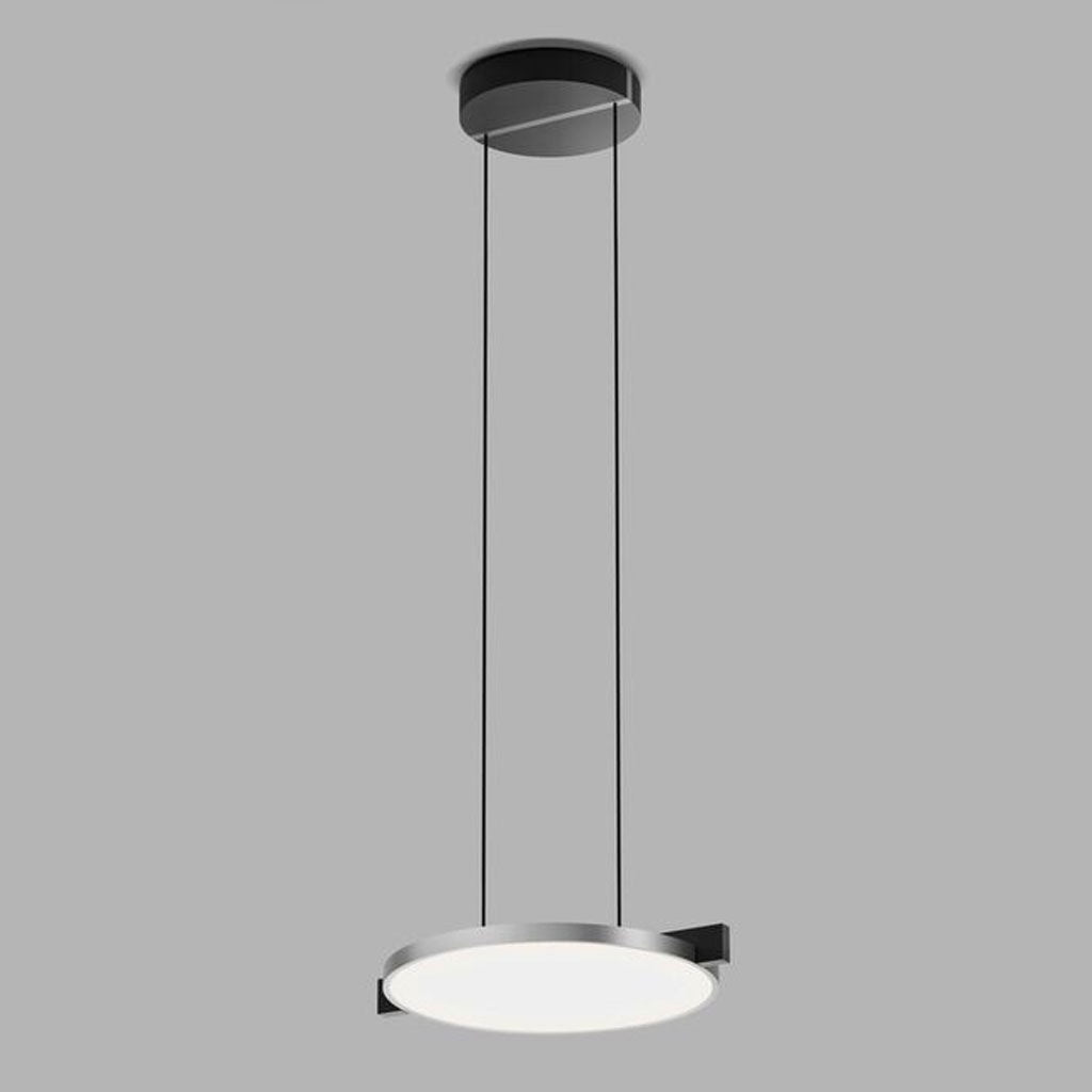 INLAY Pendel S2 Disc SWI - Matt Black / Satin Silver - Light Point / Studio F. A. Porsche
