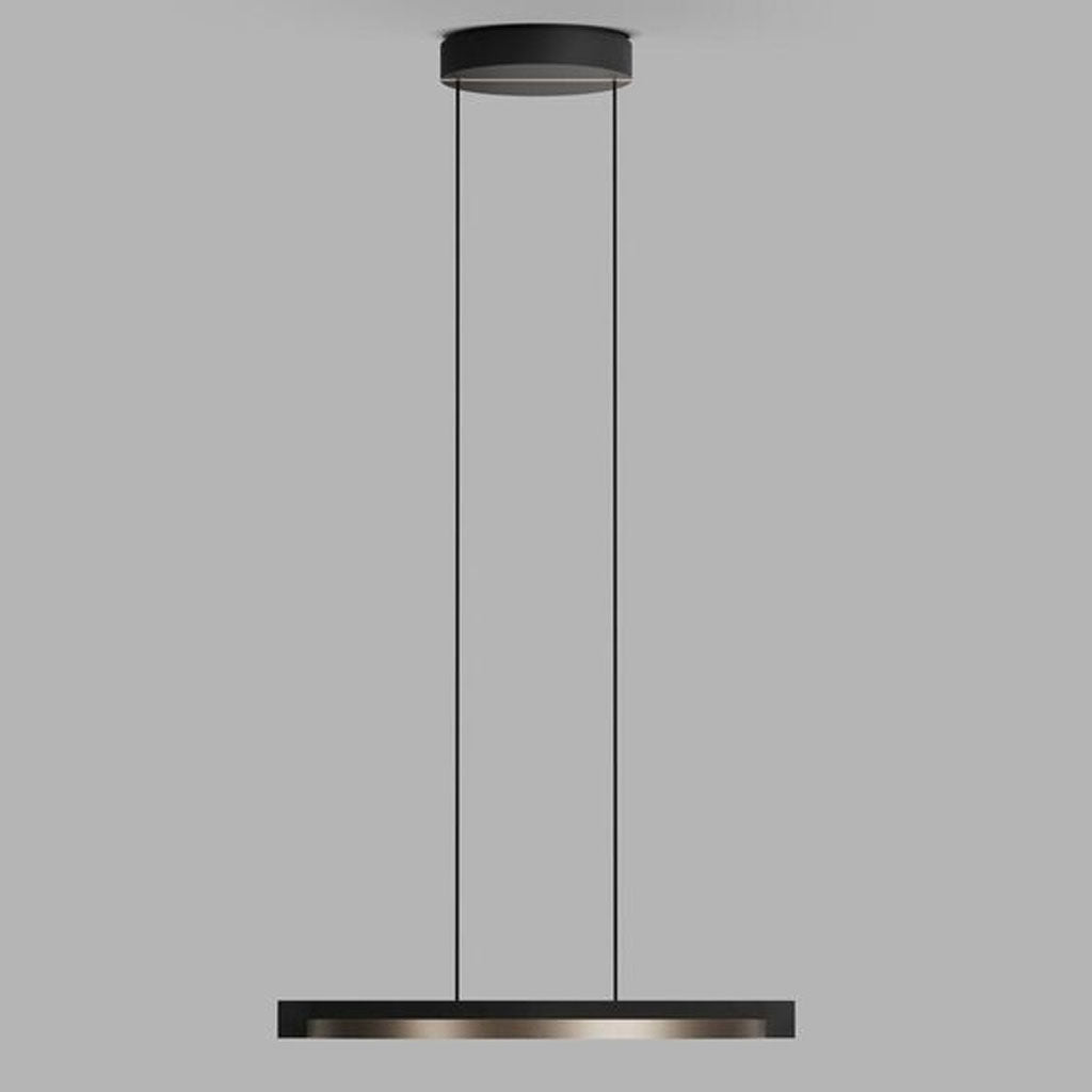 INLAY Pendel S3 Disc SWI - Matt Black / Satin Gold - Light Point / Studio F. A. Porsche