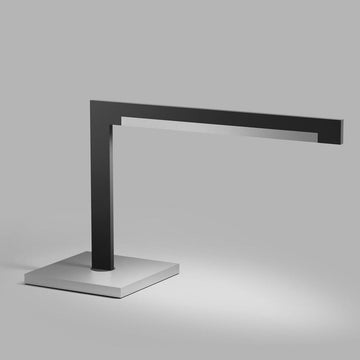 INLAY Bordlampe T2 - Matt Black / Satin Silver - Light Point / Studio F. A. Porsche