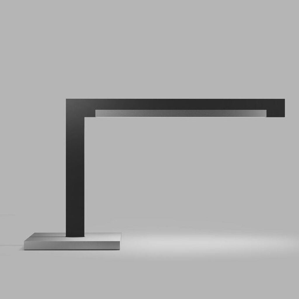INLAY Bordlampe T2 - Matt Black / Satin Silver - Light Point / Studio F. A. Porsche