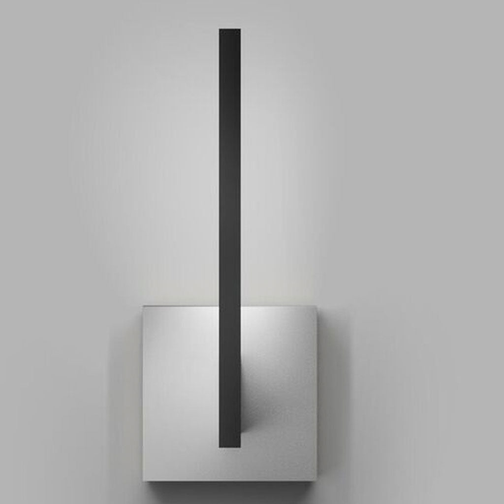 INLAY Væglampe W1 - Matt Black / Satin Silver - Light Point / Studio F. A. Porsche