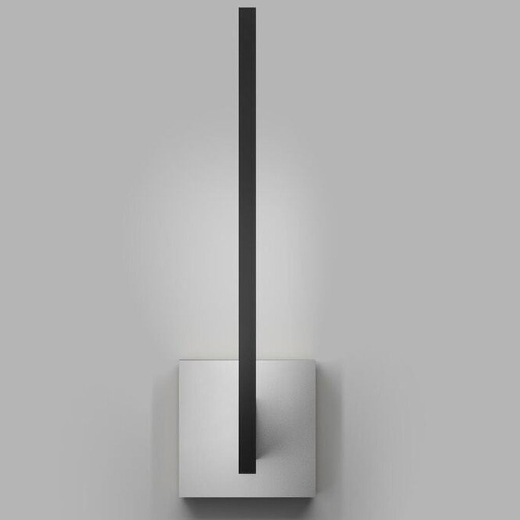 INLAY Væglampe W2 - Matt Black / Satin Silver - Light Point / Studio F. A. Porsche