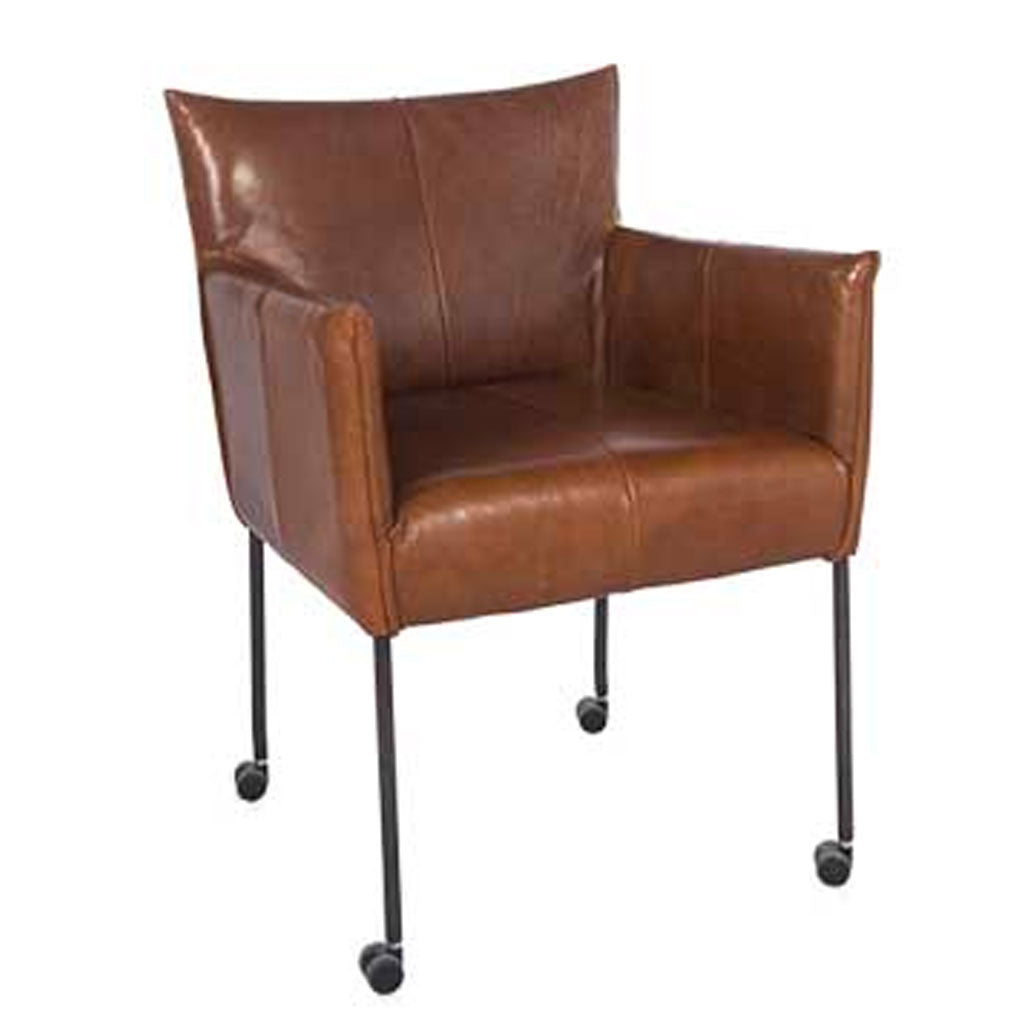 Forward Spisebordsstol m/hjul - Jess Design