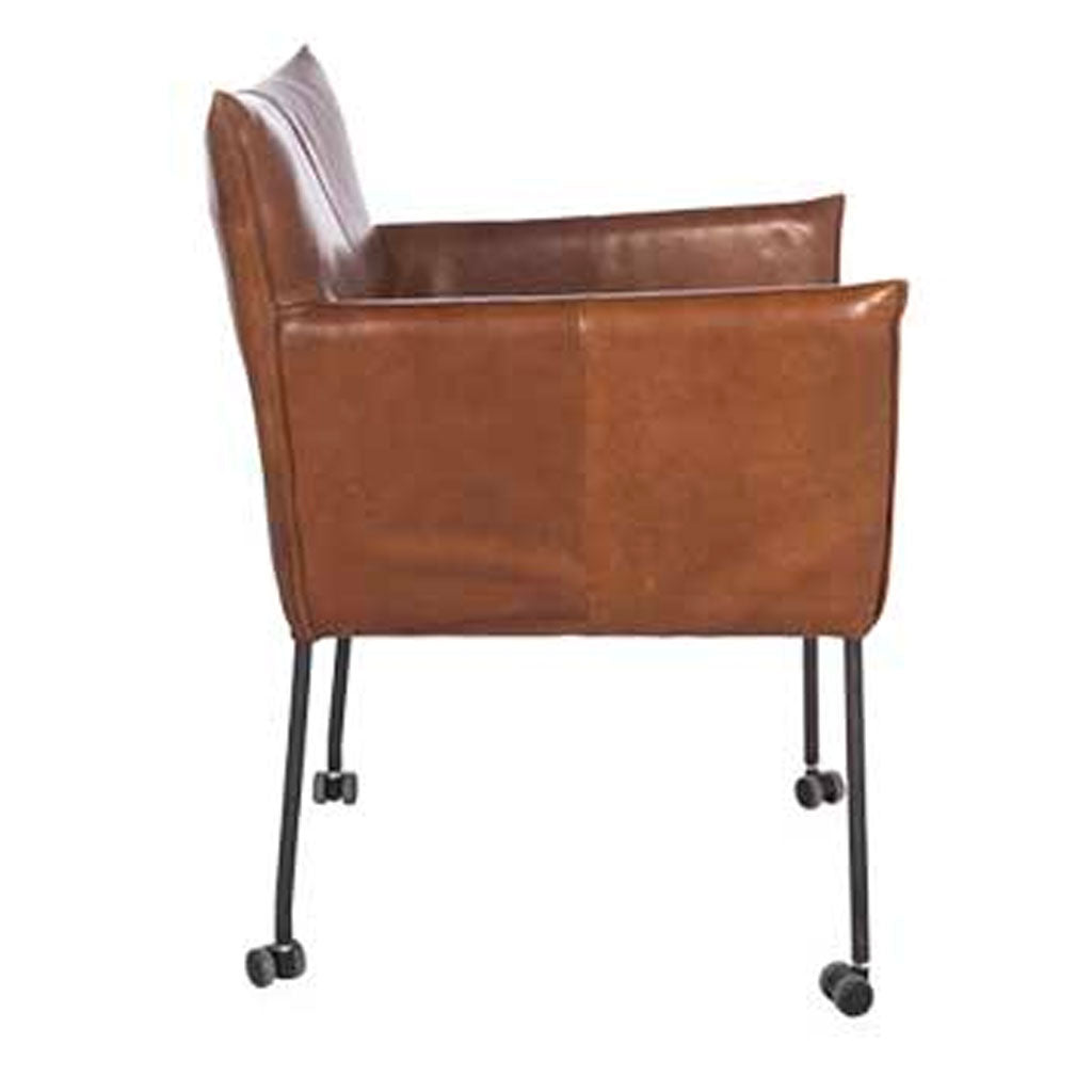 Forward Spisebordsstol m/hjul - Jess Design