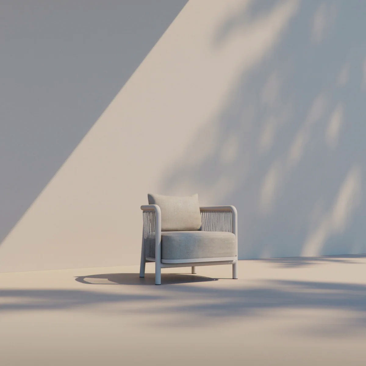 Kirra Lounge Chair Udendørs Loungestol - Kirra Sand - SACKit