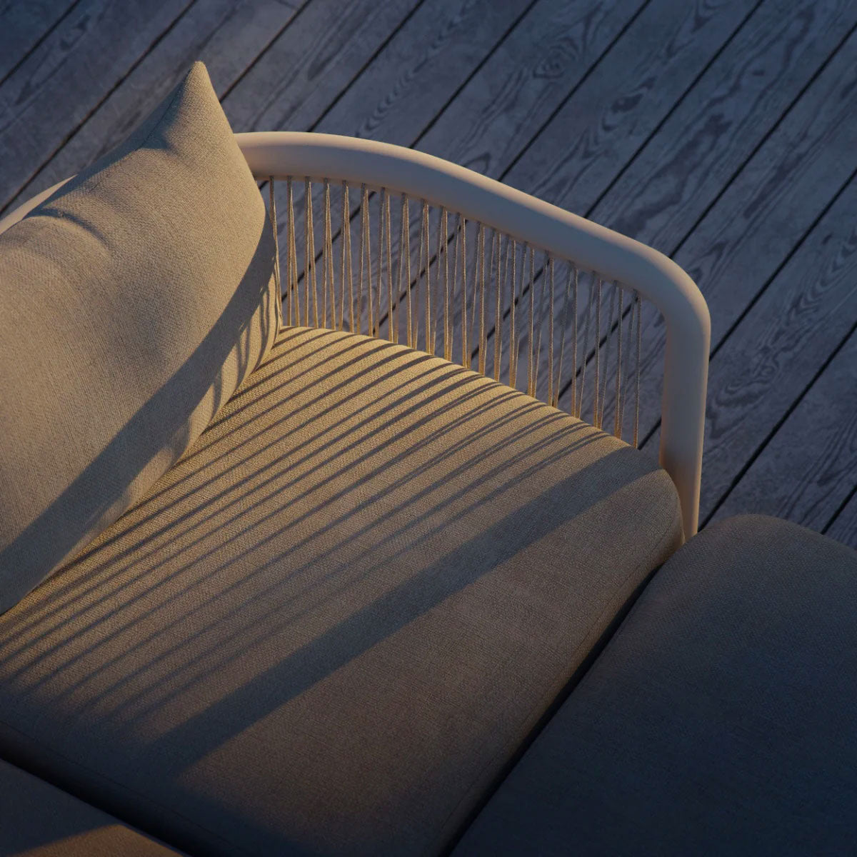 Kirra Lounge Chair Udendørs Loungestol - Kirra Sand - SACKit