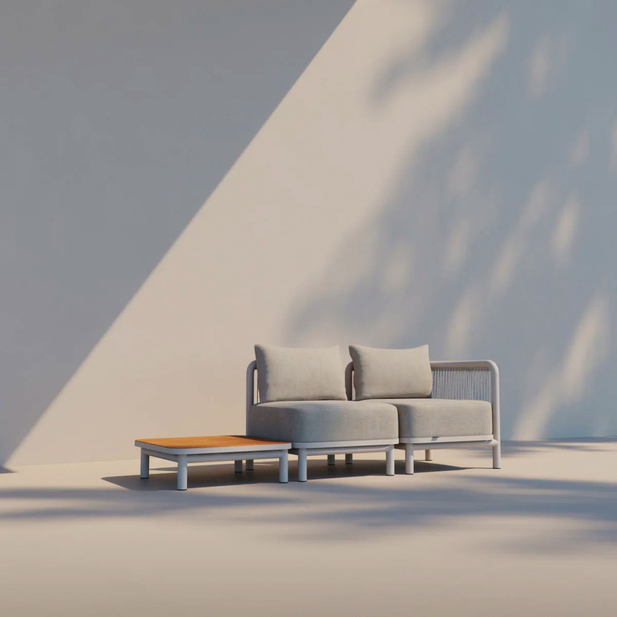Kirra Table Udendørs sofabord - Taupe - SACKit