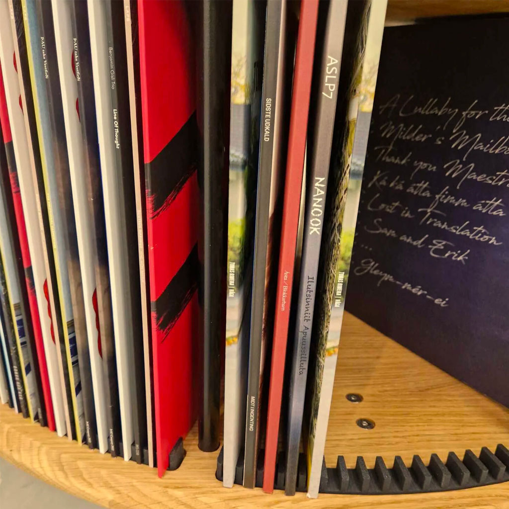 Double vinyl holder til Display LUNA - Kristian Juul