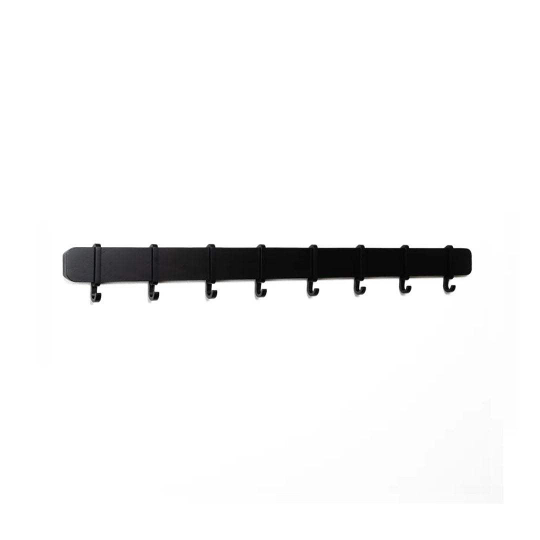 OTTO Knagerække - Stor - 8 knager - Sort/Metal - Kristian Juul