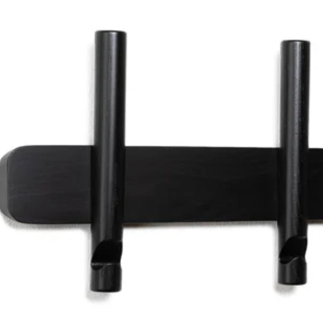 OTTO Knagerække - Stor - 8 knager - Sort - Kristian Juul